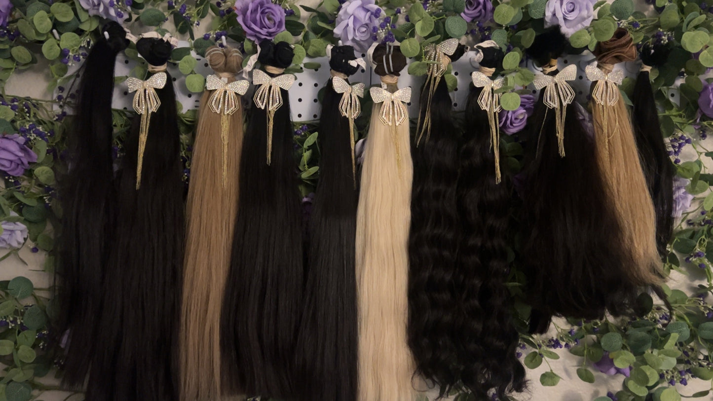 20”-100% Virgin Hair Extensions